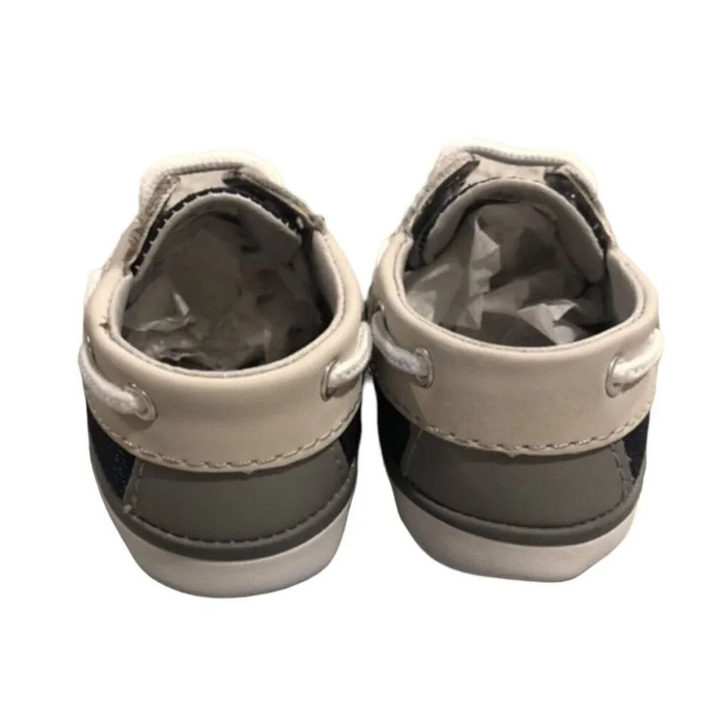 NEW Baby Deer Sz 2 Infant Soft Sole Boat Shoes